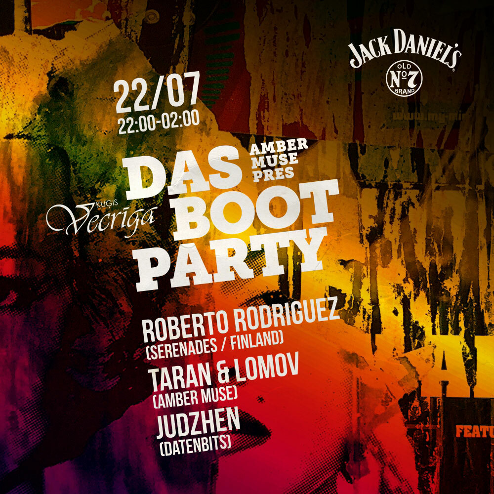 EVENT: Das Boot w/ Roberto Rodriguez (FIN) / 22 JULY