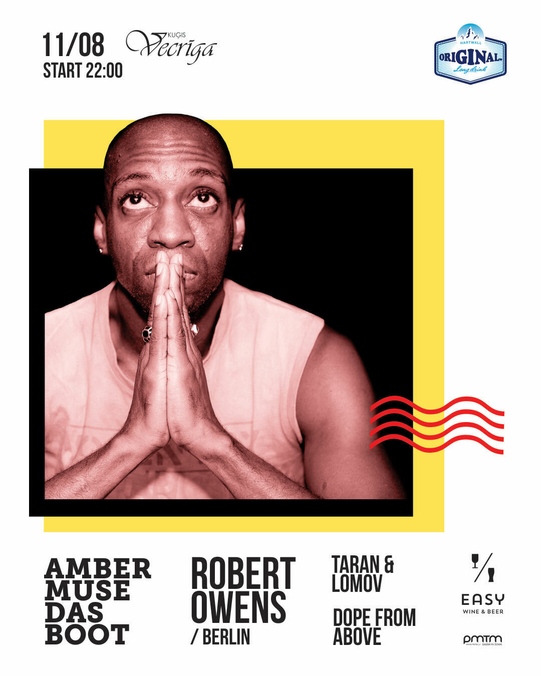 EVENT: Das Boot with Robert Owens / 11 Aug