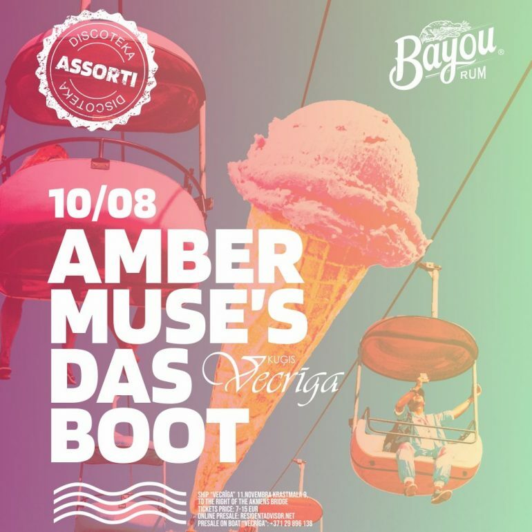 EVENT: Amber Muse’s Das Boot: Discoteka Assorti / 10 Aug