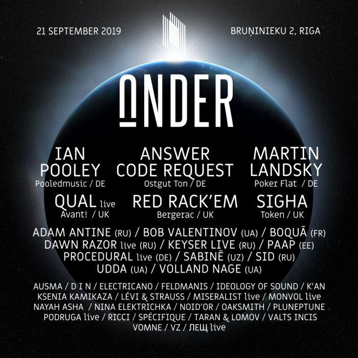 EVENT: UNDER Festival 2019 – amber muse records