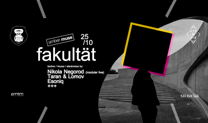 EVENT: Amber Muse’s Fakultät / 25 Oct