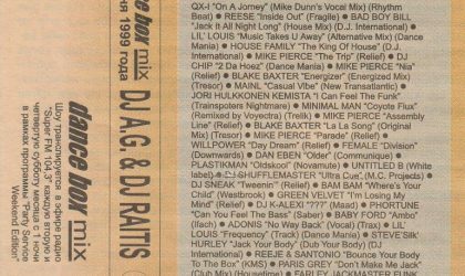 Classic Dance Box Mix: AG & Raitis (1999)