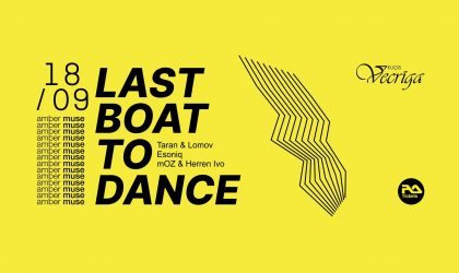EVENT: Amber Muse’s Last Boat To Dance / 18 Sep