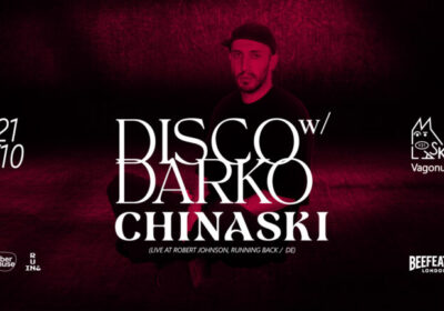 EVENT: Disco Darko with Chinaski (Live At Robert Johnson/DE) @ Laska V21, Oct 21