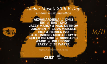 EVENT: Amber Muse’s 20th Anniversary / 16 Nov