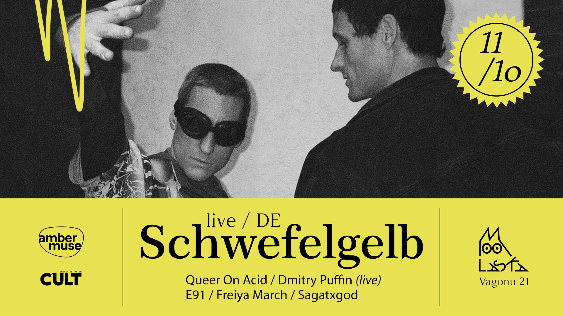 Amber Muse x Schwefelgelb (DE) live / 11 Oct