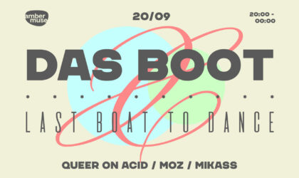 EVENT: Amber Muse’s Das Boot: Last Boat to Dance / 20 Sep