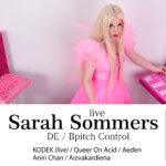 Amber Muse 21st anniversary: Sarah Sommers (DE) live // 21 Nov