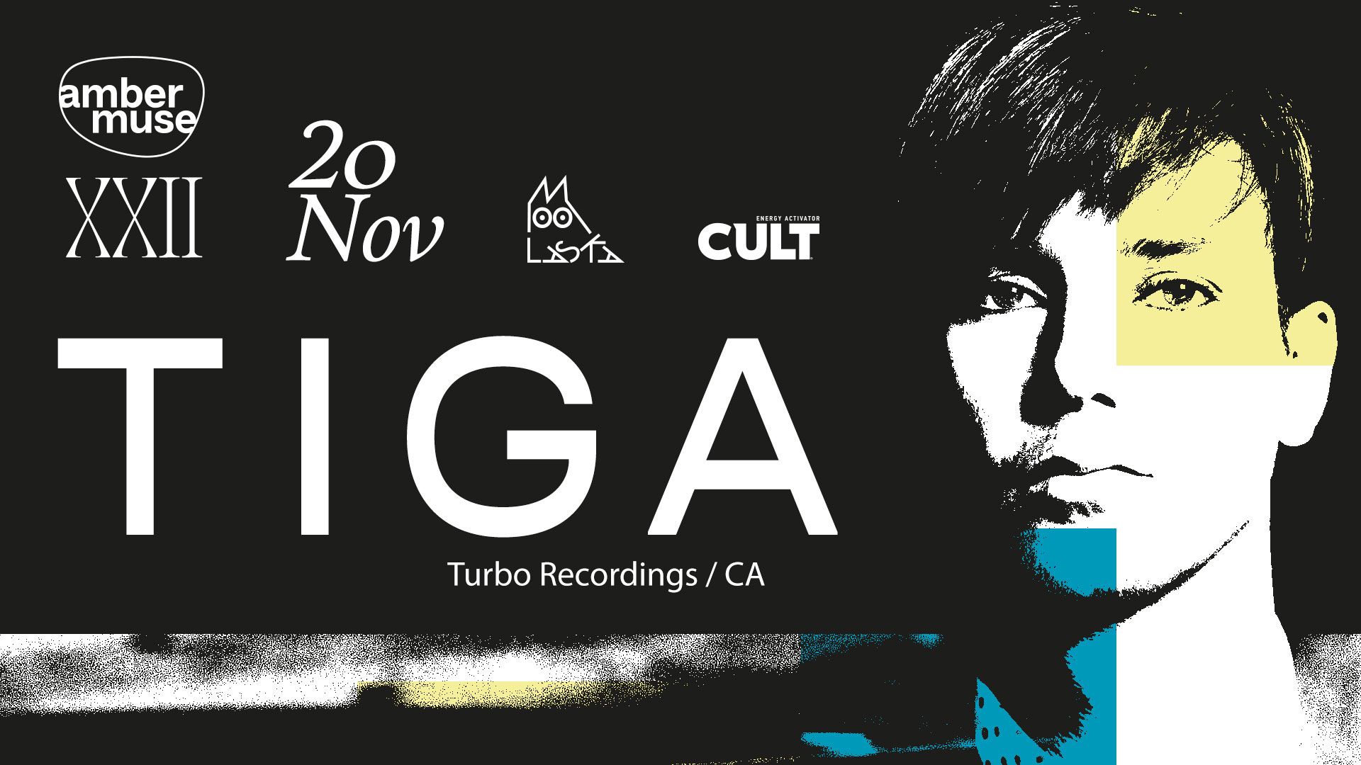 Amber Muse anniversary x Tiga (CA) / 20 Nov